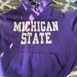 Purple Michigan State Sweater
